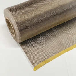 Basalt / Flax Woven Fabric Plain 3oz x 27"