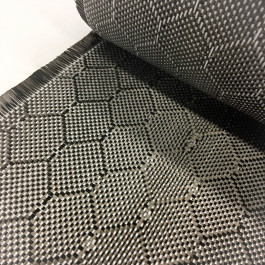 Innegra / Carbon Woven Fabric Honeycomb Twill 4.7oz x 27"