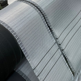 Fibreglass / Innegra Woven Tape Plain 4oz x 4" Carbon Weft Insert  **On Sale**