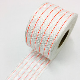 Eglass Hybrid Woven Tape 155g/m2 80mm Fluro Red Tracer **On Sale**