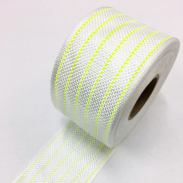 Eglass Hybrid Woven Tape 155g/m2 80mm Fluro Lime Tracer **On Sale**