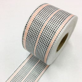 Carbon / Eglass Hybrid Woven Tape 175g/m2 80mm Orange Tracer  **On Sale**