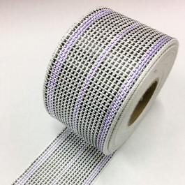 Carbon / Eglass Hybrid Woven Tape 175g/m2 75mm Purple Tracer  **On Sale**