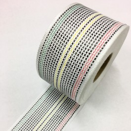 Carbon / Eglass Hybrid Woven Tape 175g/m2 80mm Green Yellow Red Tracer  **On Sale**