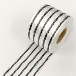 Carbon / Eglass Premium UD Tape 5 Stripe Bold 185g/m2 90mm