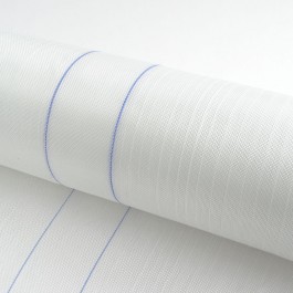 E-glass/Nylextra Fabric Plain Weave White/Blue 4oz x 30"