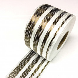 Glass / Basalt 4 Stripe Gradient 221g/m2 80mm