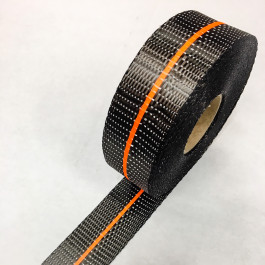 Carbon Uni Tape Twin Band Orange 200g/m2 45mm  **On Sale**