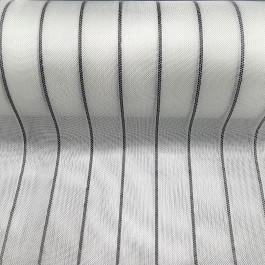 Fibreglass Woven Fabric Plain 4oz x 39" Carbon Warp Insert 40mm