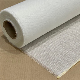 Hemp Woven Fabric Twill White 3.3oz x 30"