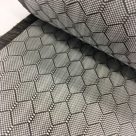 Innegra / Carbon Woven Fabric Honeycomb Twill 8.3oz x 27"