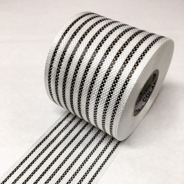 Carbon / E-glass Hybrid Tape 155gsm x 100mm 18 Strands x Carbon **On Sale** Carbon / E-glass Hybrid Tape 155gsm x 100mm 18 Strands x Carbon **On Sale**