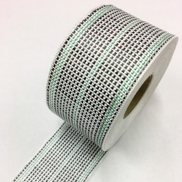 Carbon / Eglass Hybrid Woven Tape 175g/m2 80mm Green Tracer  **On Sale**